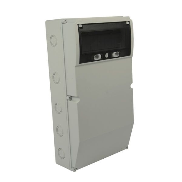 Caja de distribución modular con tapa para 13 módulos en superficie 300x540mm; IP66; ABS; libre halogenos