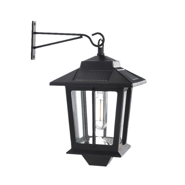 APLIQUE EXTERIOR ALUMINIO SOLAR PARED/SUELO CON SENSOR, 3200K, IP44, 100Lm