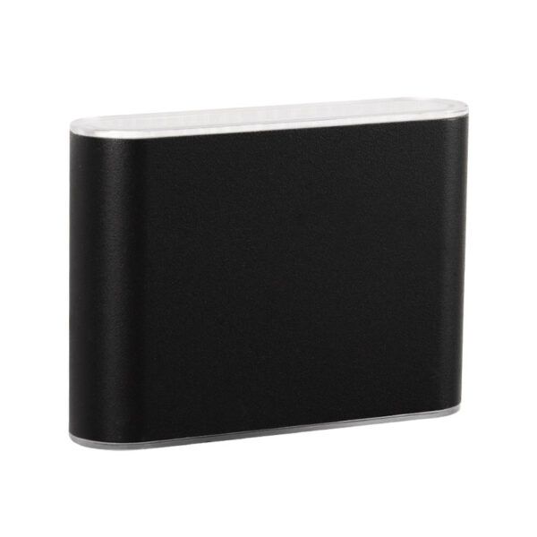 APLIQUE EXTERIOR ALUMINIO NEGRO Switch 3CCT 115x90x48mm, 230V, IP65, 180º, 6W, 800Lm