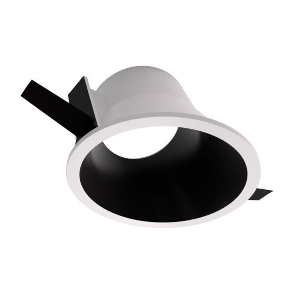 ARO AXIS D95 REDONDO D.95x60 EMPOT. BLANCO-NEGRO