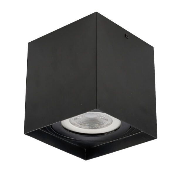 ARO ALUMINIO-137 CUADRADO QR111 NEGRO