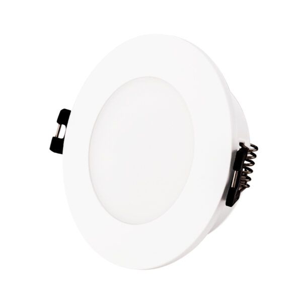 ARO INTERIOR ESTANCO AT-90 REDONDO P/GU10 BLANCO