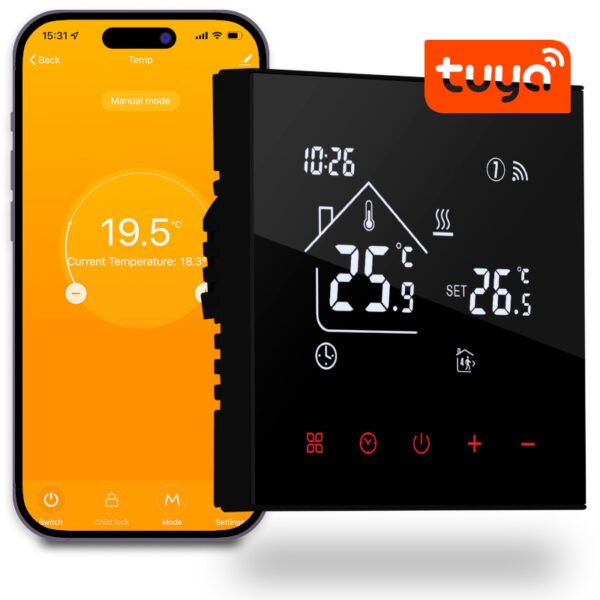 TERMOSTATO CALDERA WIFI-TUYA 3A