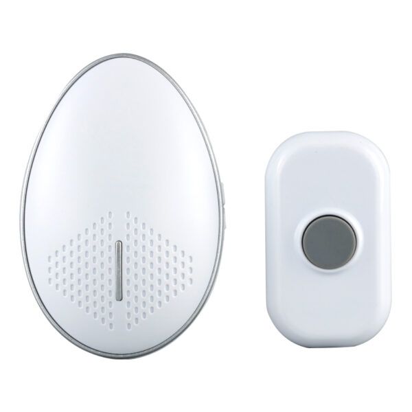 TIMBRE DING-DONG 230V INALAMBRICO CON BOTON