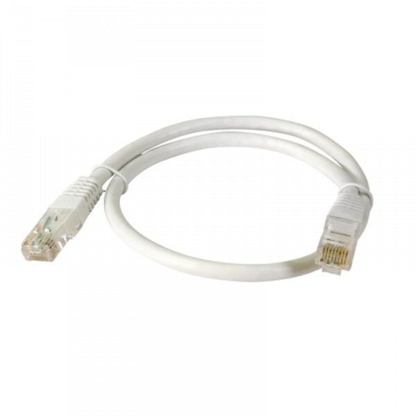 Cable de red Ethernet U/UTP Cu CAT6 LSFH blanco 1m