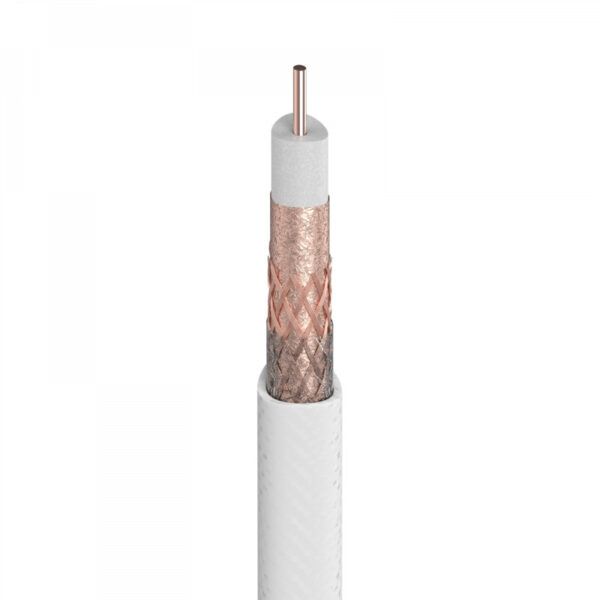 Cable coaxial T100PLUS LSFH Dca 100m blanco