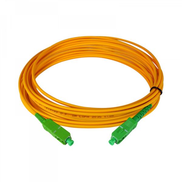 Latiguillo FO monomodo SM interior LSFH Dca SC/APC 15m