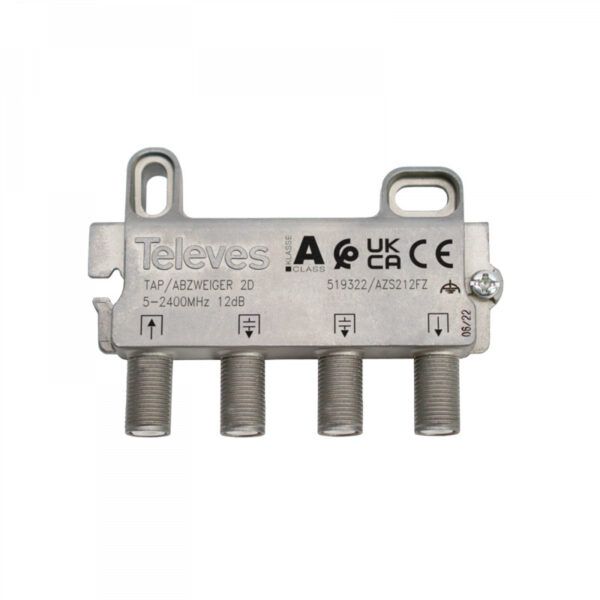 Derivador serie F 5...2400MHz 2D 12dB
