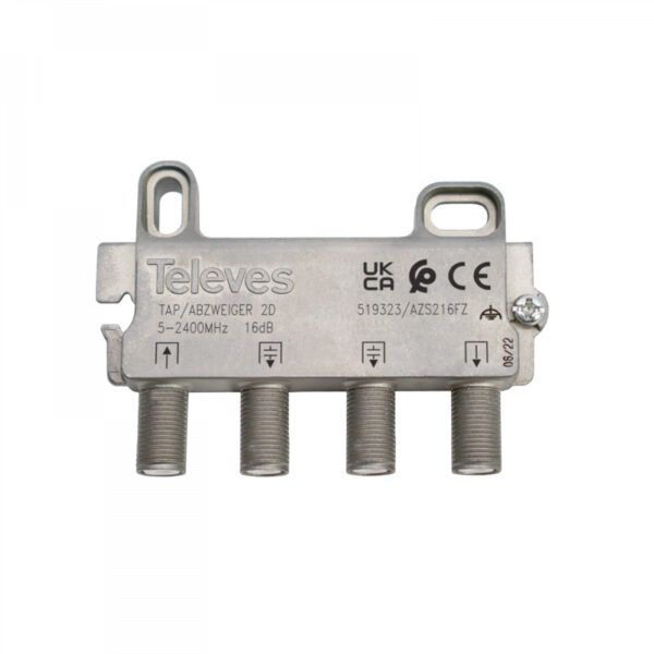 Derivador serie F 5...2400MHz 2D 16dB