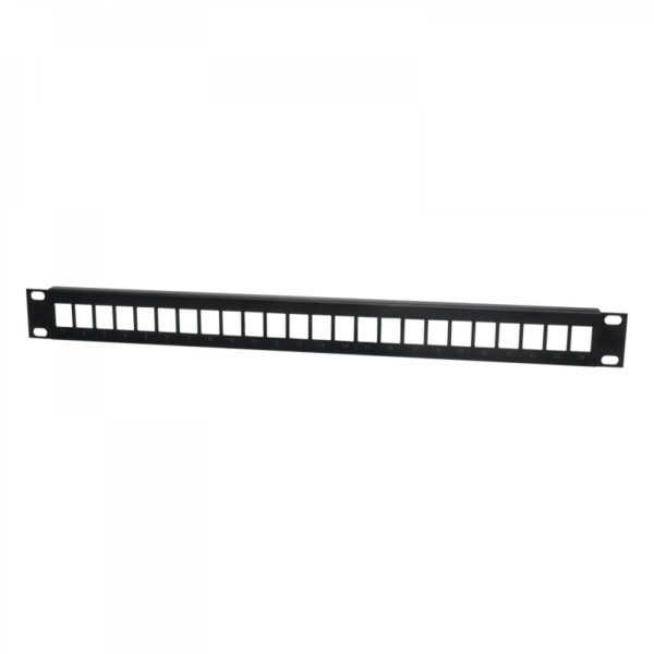 Panel rack 19? 1U 24 conectores RJ45