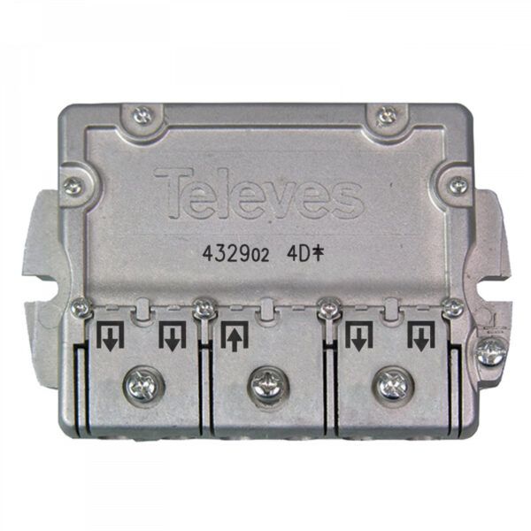 Repartidor 4 direcciones ICT-CC 5...2400MHz 9/7,5dB