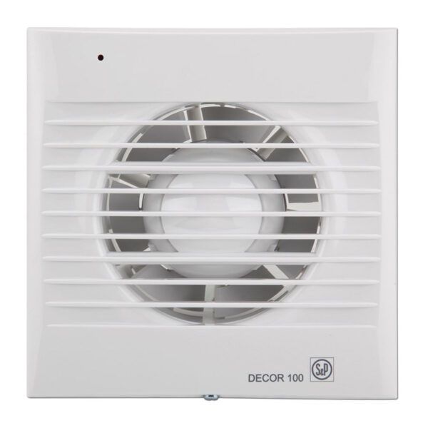 Extractor baño/aseo DECOR-100C 2500rpm 13W