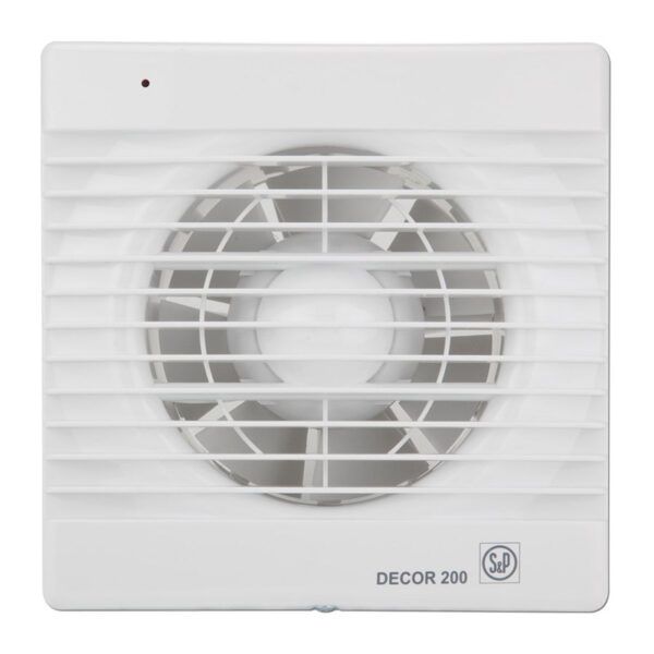 Extractor baño/aseo DECOR-200C 2500rpm 20W