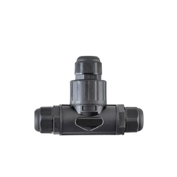 Derivador 2P+T con 1 entrada 2 salidas para conexiones en "T" 0,5-2,5mm² IP68