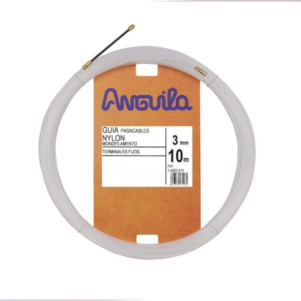 Pasacables intercambiable nylon 3mm 10m natural