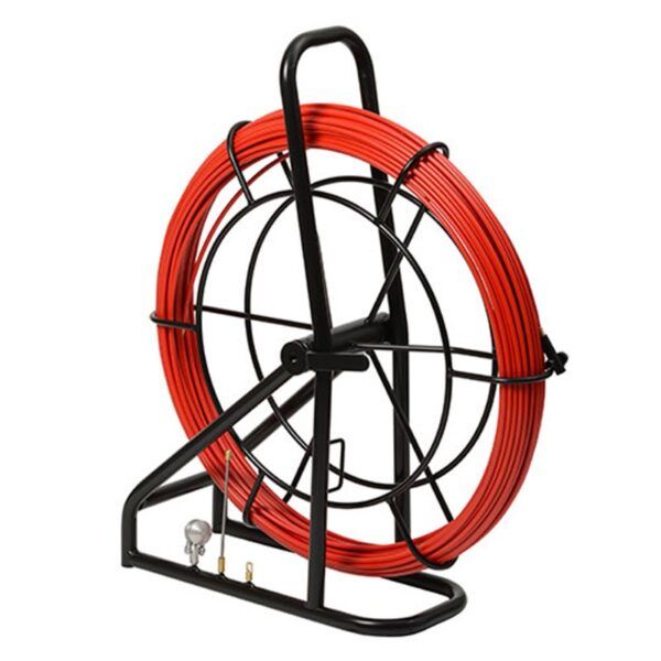 Pasacables acero / polipropileno 6mm 50m VH600 rojo