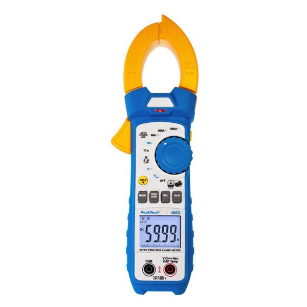 Pinza Corriente TrueRMS 6000 Cuentas 1000A AC/DC