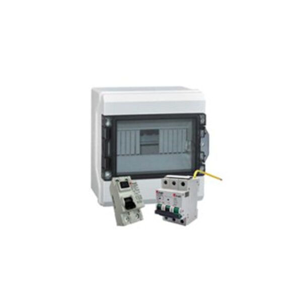 Kit de protección para vehículo eléctrico en instalaciones monofásicas sin rearme - versión montada