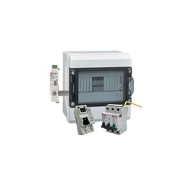 Kit de protección para vehículo eléctrico en instalaciones monofásicas con rearme - versión montada