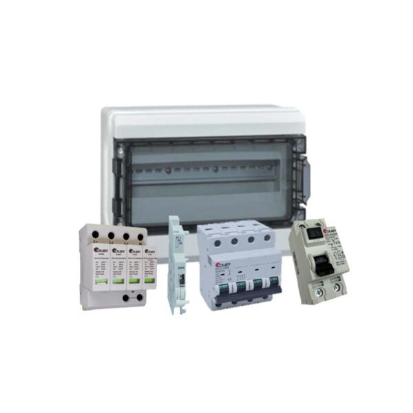 Kit de protección para vehículo eléctrico en instalaciones trifásicas sin rearme - versión montada