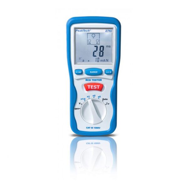 Comprobador Digital para Interruptores Diferenciales (RCD) tipo A y AC